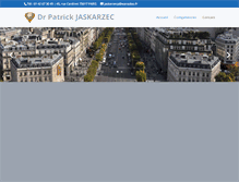 Tablet Screenshot of dentiste-paris-17e.com